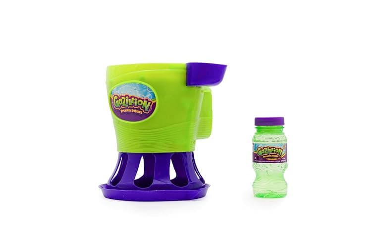 Gazillion Tornado Bubble Machine - Kids Bubble Blower - Blows 4500 Bubbles per Minute - Ideal for Outdoor Fun & Parties - Includes 4 oz. Gazillion Bubble Non-Toxic Solution - Green thumbnail 7