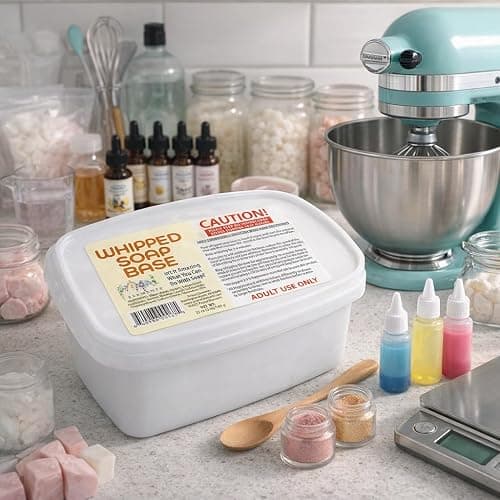 Primal Elements Whipped Soap Base - Moisturizing Glycerin SoapBase for Crafting and Soft Soap Making - 2 Pound thumbnail 4
