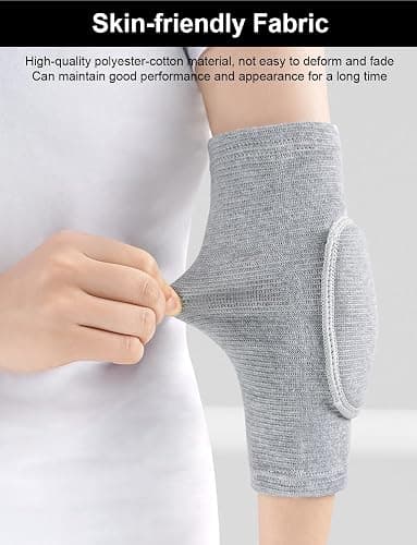 SUJAYU A Pair Elbow Pads Volleyball Arm Sleeves, Tandem Elbow Pads Volleyball Arm Pads Elbow Protector Tennis Basketball thumbnail 5