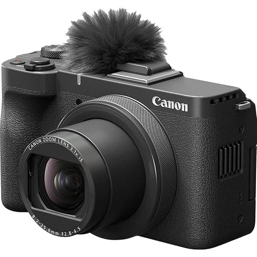 Canon PowerShot V1 Digital Camera | 22.3MP 1.4″ CMOS Sensor, 16‑50mm F2.8‑4.5 Ultra-Wide Zoom, 4K/60p Video, Cooling Fan, Canon Log 3, Dual Pixel CMOS AF II with Bag and 64GB Card thumbnail 3