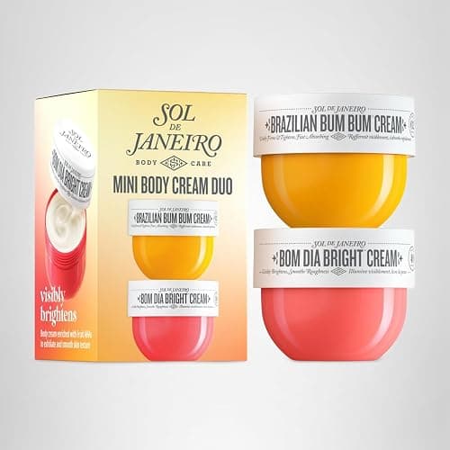 Sol de Janeiro Mini Body Cream Duo Brazilian Bum Bum & Bom Dia Bright Cream | Trial Set, Travel Size, Beauty Minis, 2 Piece Set 25 mL, $24 Value thumbnail 9