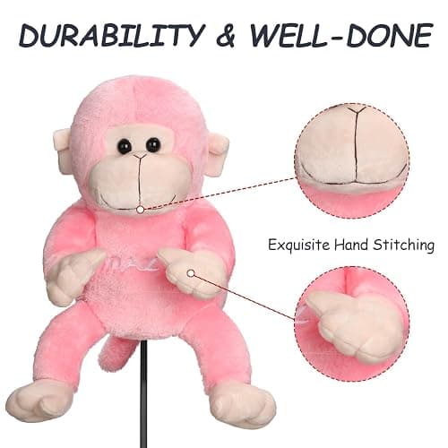 MAZEL Monkey Golf Club Head Cover for 460CC Driver,Woods thumbnail 2