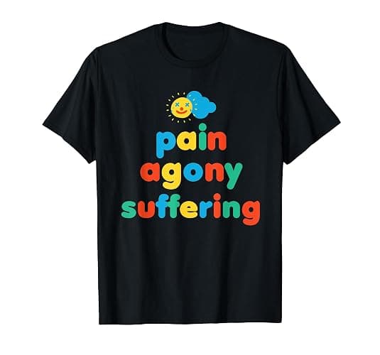 Pain Kidcore Clowncore Weirdcore Aesthetic T-Shirt - Image 1