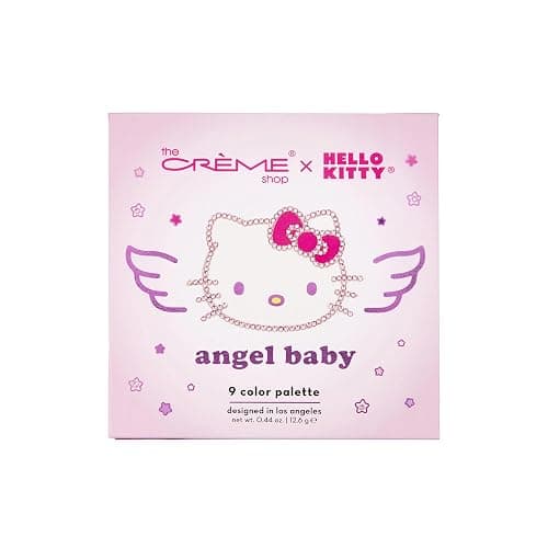 The Crème Shop Hello Kitty Y2K Angel Baby Eyeshadow Palette, PINK - Image 1