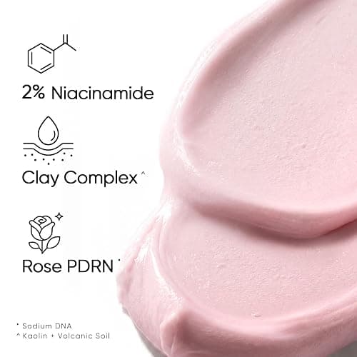 SKINTIFIC Rose PDRN Niacinamide Clay Mask Stick for Face, Brightening & Pore Cleansing, 2% Niacinamide, Alpha-Arbutin & Tranexamic Acid, Oil Control Hydrating Clay Stick for Dull Skin thumbnail 5