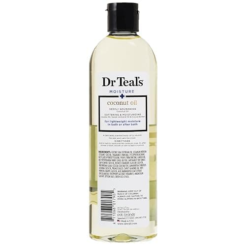 Dr. Teals Bath & Body Oil Variety Gift Set (2 Pack, 8.8oz Ea.) - Ultra Rich Shea Butter & Nourishing Coconut Oil - Essential Oils Hydrate Skin & Alleviate Daily Stress - At Home Spa Kit thumbnail 3