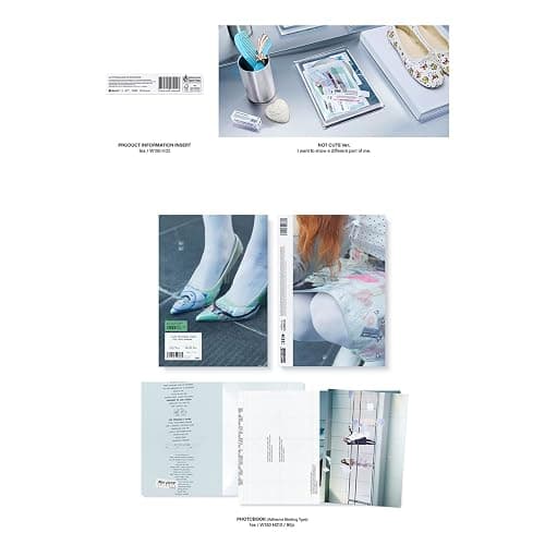 ILLIT - 1st Single Album NOT CUTE ANYMORE Not Cute ver. Photobook + Mini book + Postcard R + Deco Sticker + Poster + ID Photo Set + Gift thumbnail 4