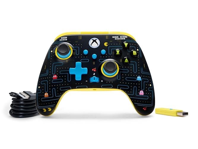 PowerA Wireless Controller for Xbox Series X|S - PAC-MAN SE, hall effect thumbsticks, low latency wireless, officially licensed, works with Xbox One and Windows 10/11 thumbnail 12