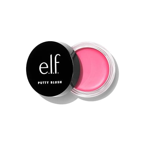 e.l.f. Putty Blush, Creamy & High-Pigment Formula For A Natural Glow, Delivers A Semi-Matte & Powder Finish, Vegan & Cruelty-Free, Bora Bora - Image 1