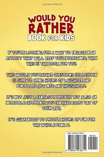 Would You Rather Book For Kids - 300+ Hilarious, Silly, and Challenging Questions To Make You Laugh (Funny Jokes and Activities - Ages 7-13) thumbnail 2