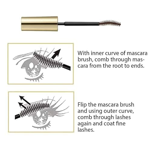 HEROINE MAKE by KISSME Brown Mascara Waterproof, Waterproof Mascara Volume and Length by Tubing Fiber for Long & Curl Eye Makeup for Women, Natural Lash Look for Sensitive Skin from Japan 1 EA thumbnail 7