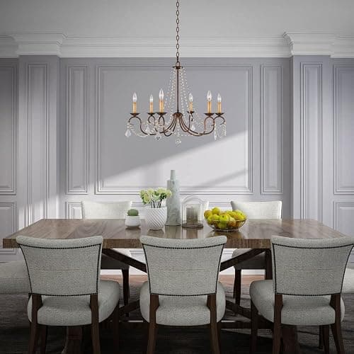 Livex Lighting 6516-71 Pennington 6 Light Chandelier, Hand Applied Venetian Golden Bronze thumbnail 2