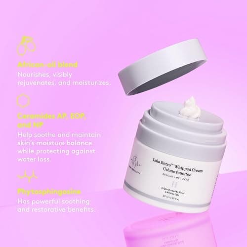 Drunk Elephant Lala Retro Whipped Cream - Ceramide Moisturizer - Clean Clinical Skincare - Cruelty-Free - Dermatologist-Tested - Free of Essential Oils, Silicones, and Fragrance thumbnail 6