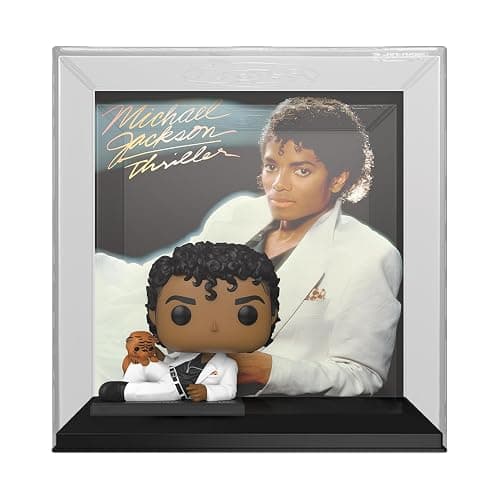 Funko POP! Albums: Michael Jackson - MJ - Thriller - Music - Collectable Vinyl Figure - Gift Idea - Official Merchandise - for Kids & Adults - Music Fans - Model Figure for Collectors and Display - Image 1