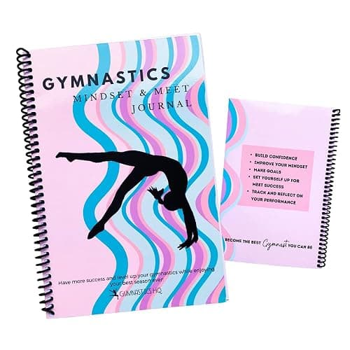 GymnasticsHQ Gymnastic Mindset & Meet Journal: Gymnastics Scorebook for Girls - Ultimate Book to Set Goals & Track Up to Meets, Improve Gymnastic Performance - Image 1