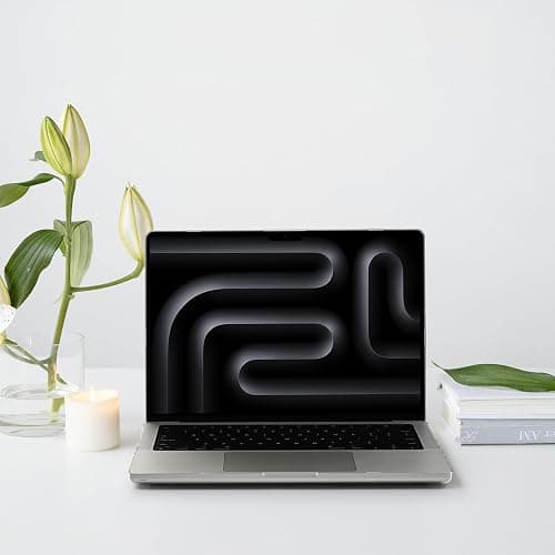 EooCoo Case compatible for Macbook Pro 14 inch M5 A3434 2025 M4 A3112 A3185 A3401 M3 A2918 A2992 M2 A2779 M1 A2442 Pro/Max, 2021-2024, Transparent Laptop Case Plastic Hard Shell Cover, Crystal Clear thumbnail 8