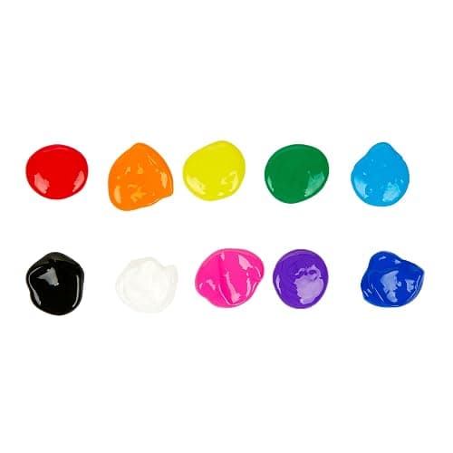 Crayola 10 59ml Paint Jars Assorted Classic Colours Arts & Crafts thumbnail 4