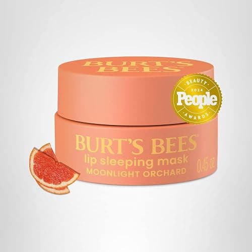Burt’s Bees Moonlight Orchard Lip Sleeping Mask, With Hyaluronic Acid and Squalane Moisturizer To Instantly Hydrate Lips, Overnight Lip Mask, Lip Treatment, 0.45 oz. thumbnail 14
