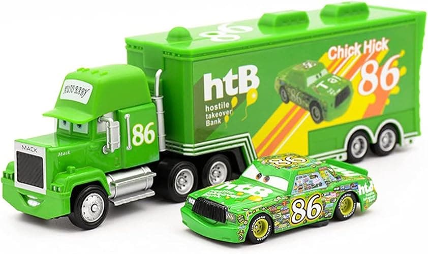 Yostyle Movie Uncle Truck 1:55 Die-Cast Model Vehicle Set (Chick Hicks Uncle) - Image 1
