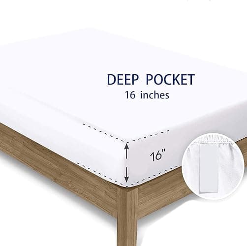 Ice Hockey Sheet Set Twin Kids Sports Event Bedding Set Hockey Player Bed Sheets for Boys Bedroom Decor Soft Winter Sports Hockey Puck Bed Set (Twin Flat Sheet & Fitted Sheet with 1 Pillow Case) thumbnail 6