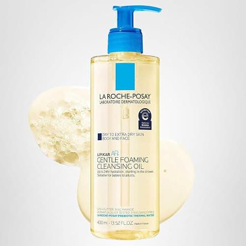 La Roche-Posay Lipikar AP+ Gentle Foaming Cleansing Oil, Gentle Oil Cleanser for Face and Body Formulated with Niacinamide, Long-Lasting 24-hour Hydration, Fragrance-Free & Soap Free thumbnail 11