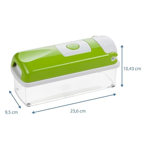 Genius Nicer Dicer Smart 6-teilig Set - Gemüseschneider für Würfel, Stifte, Scheiben, Streifen & Viertel - Zwiebelschneider Zerkleinerer aus der TV-Werbung thumbnail 3