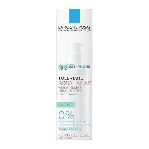 La Roche-Posay Toleriane Rosaliac AR Visible Redness Reducing Cream, Color Correcting Face Cream for Sensitive Skin with Green Pigments, Soothing and Hydrating thumbnail 6