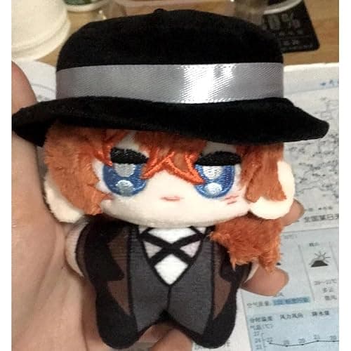 QAHEART BSD Plush Nakahara Chuuya Soft Figure Anime Plushies Stuffed Pillow Schoolbag Wallet Pendant Charm Mini Hug Pillow Decoration thumbnail 6