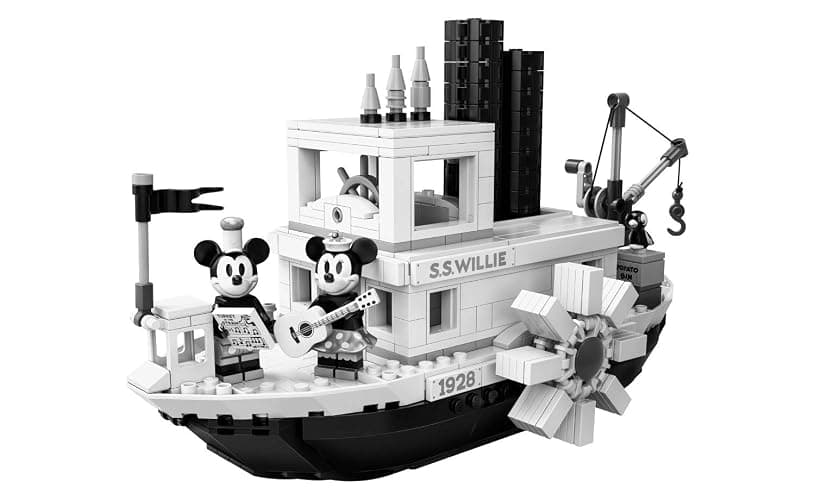 Lego 21317 Ideas Disney Steamboat Willie Vintage Collection thumbnail 3
