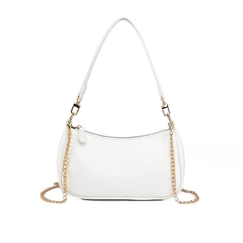 Shoulder Bag for Women with 2 Removable Straps and Zipper Closure Crossbody Bags Clutch Tote HandBags Purses - Image 1