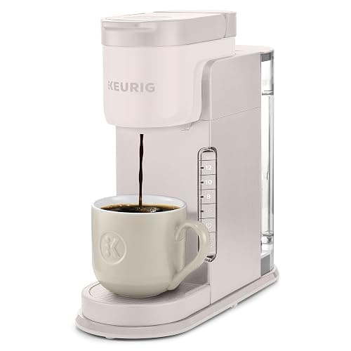Keurig K-Express Single Serve K-Cup Pod Coffee Maker, 3 Brew Sizes, Strong Button Feature, 42oz Removable Reservoir, Warm Stone - Image 1