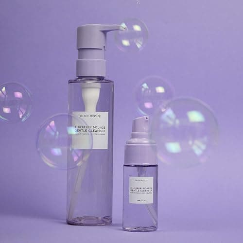 Glow Recipe Blueberry Bounce Exfoliating Face Wash - Foaming Facial Cleanser, Makeup Remover & Clarifying Mask - Hydrating Hyaluronic Acid & Gentle AHA for Sensitive Skin - Korean Skincare, 160ml thumbnail 5