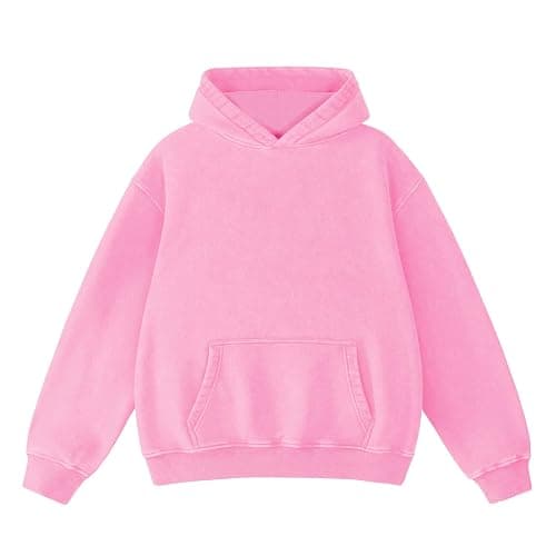 Dnzzs Acid Wash Hoodie for Womens Pullover Oversized Women's Fashion Hoodies & Sweatshirts Vintage Sweatshirt Heavyweight - Image 1
