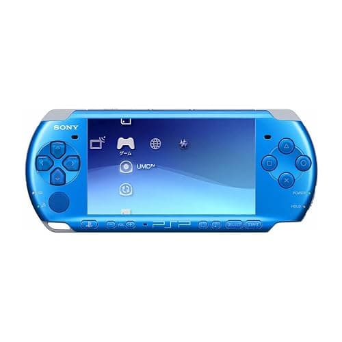 Sony Playstation Portable (PSP) 3000 Series Handheld Gaming Console System - Blue (Renewed) - Image 1