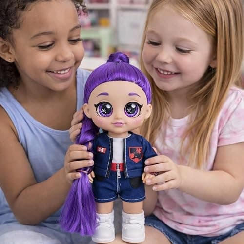 FUFUFA 26CM Singing Doll with 5D Eyes, Fashion Character Doll For Doll Fans, Birthday Gifts thumbnail 5