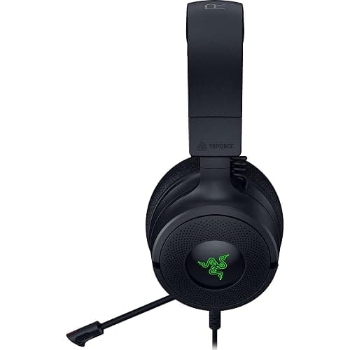 Razer Kraken V4 X Wired Gaming Headset: 40 mm Drivers - Cardioid Mic - Memory Foam Cushions - Chroma RGB Lighting - Type C & Type A Cable - for PC, Mac, PS5, Nintendo Switch, Steam Deck, Smartphone thumbnail 9