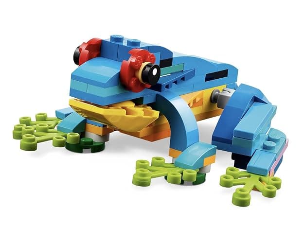 LEGO Creator 3 in 1 Exotic Parrot to Frog to Fish Animal Figures Building Toy, Creative Toys for Kids Aged 7 and up 31136 thumbnail 4
