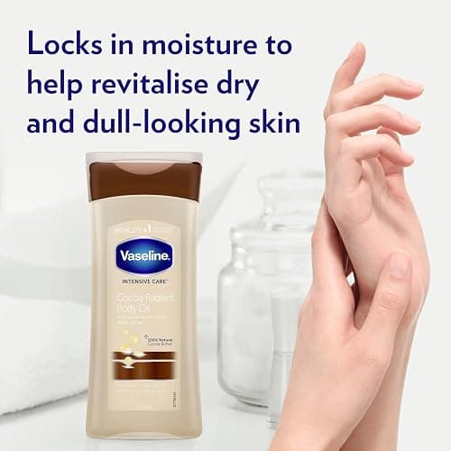 Vaseline Total Moisture Cocoa Radiant Body Gel Oil - 6.8 oz by Unilever thumbnail 2