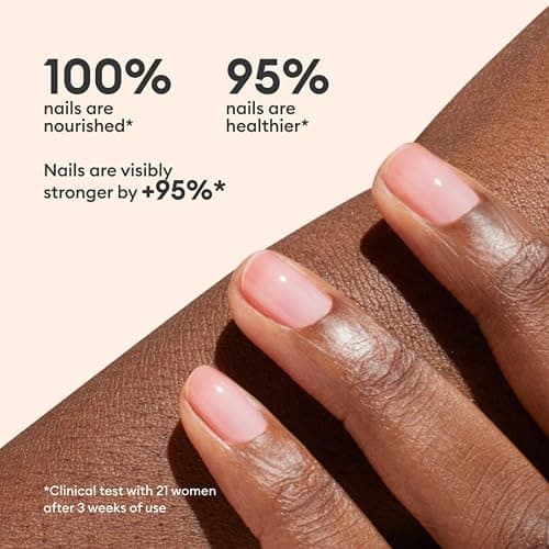 Manucurist Active Glow Raspberry Nail Polish & Care - Ultra-Glowy 2 in 1 Nail Concealer & Care - Plant-Based Ingredients: Sweet Almond Oil, Raspberry for Nourished Nail Rosy Mirror-Like Shine thumbnail 4