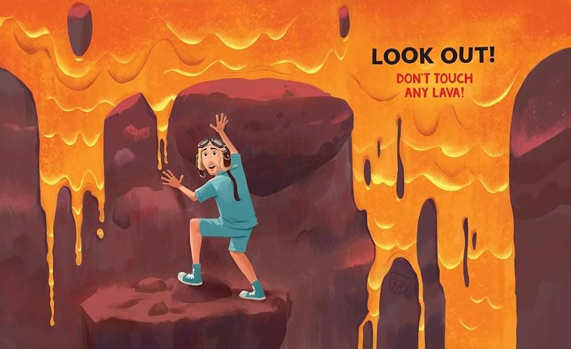 Danny Go's Volcano Adventure: A Picture Book thumbnail 5