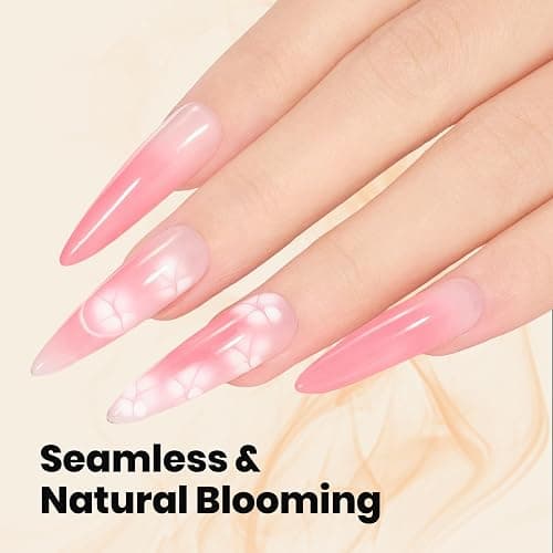 Beetles Blooming Gel for Nails - Easy Blooming Nail Art Gel for Floral & Marble Designs, UV/LED Cure Soak Off DIY at Home Gift for Women thumbnail 5