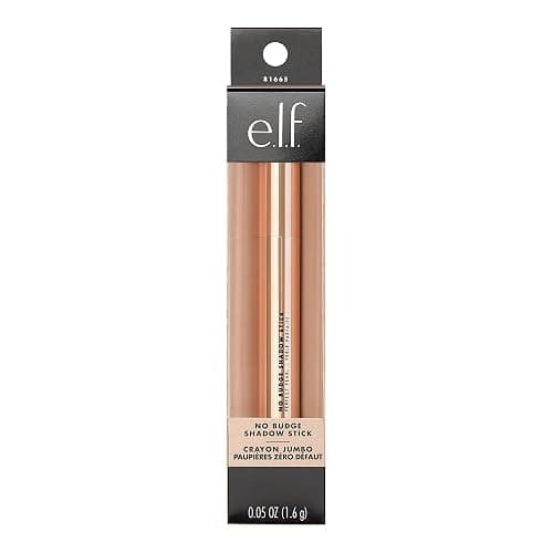 e.l.f. No Budge Shadow Stick, Long-Lasting Cream Eyeshadow Stick For High-Pigment, Metallic Color, Vegan & Cruelty-Free, Perfect Pearl thumbnail 4