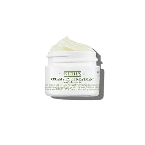 Kiehl's Avocado Eye Treatment, Under Eye Cream for Puffiness and Dark Circles, with Caffeine to Correct Bags, 99% Naturally Derived Non-Toxic Formula - Image 1