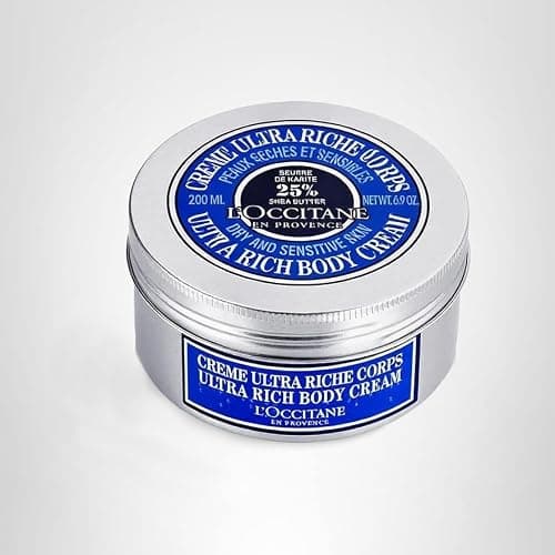 L’Occitane Shea Butter Ultra Rich Body Cream, Nourishing Moisturizer for Dry, Sensitive Skin, Fast Absorbing, Refillable, Vegan Skincare, Light Scent thumbnail 12