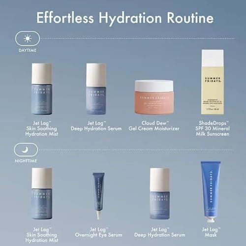 Summer Fridays Jet Lag Mask Mini - Hydrating Face Moisturizer + Mask - Enriched with Hyaluronic Acid, Niacinamide, Glycerin + Antioxidants Helps Nourish Skin for a Renewed + Radiant Complexion (1 Oz) thumbnail 8