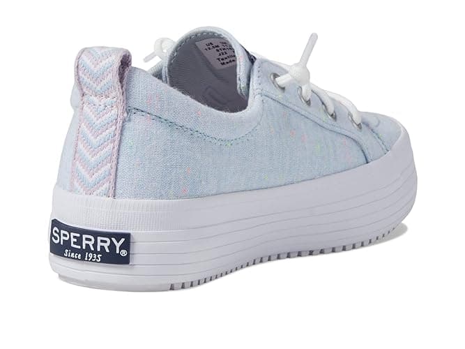 Sperry Unisex-Child Crest Vibe Platform Sneaker - 1 Big Kid - Blue thumbnail 5