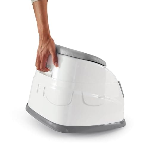 Ingenuity Baby Base 2-in-1 Booster Feeding and Floor Seat with Self-Storing Tray - Slate thumbnail 13