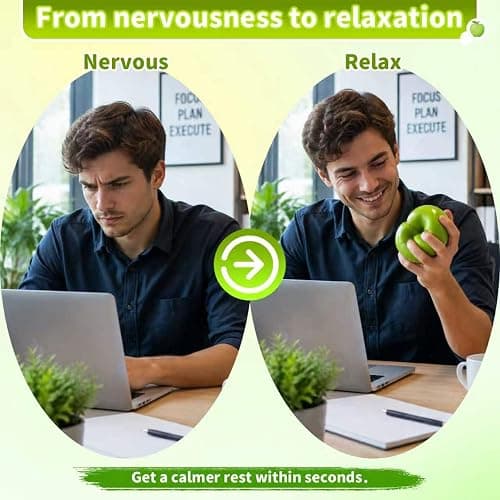 Slush Apple Squishy, 2026 New Portable Soft Squishy Ball (Green) | Soft Slow Slush Ball Squishy, Realistic Fake Food Stress Ball, Squeeze Relaxing Fidget Relaxing Fidget for Adults thumbnail 4