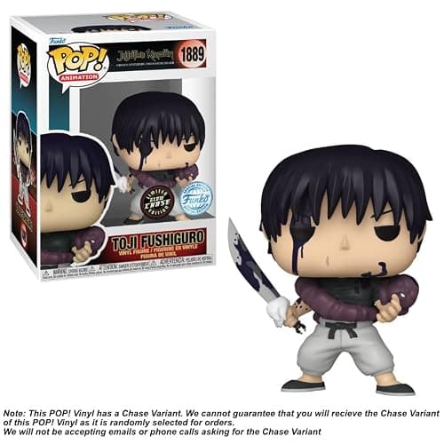 Funko Pop! Toji Fushiguro Jujutsu Kaisen Special Edition No. 1889 thumbnail 3