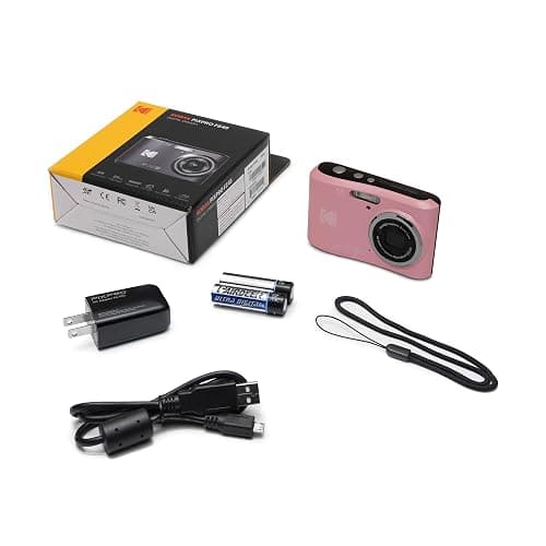 Kodak PIXPRO FZ45 Friendly Zoom 16MP 1080p Full HD Digital Camera with 4X Optical Zoom and 27mm Wide Angle Lens (Pastel Pink) thumbnail 7